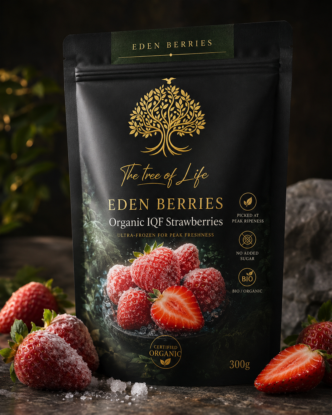 Packaging Eden Berries